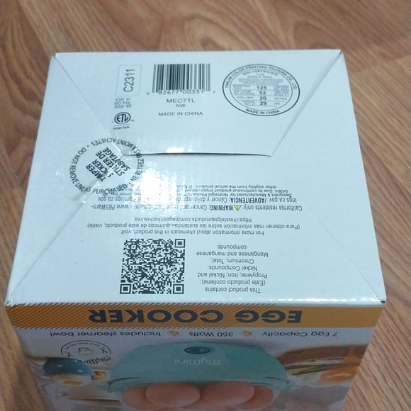 NIP my mi i premium 7- egg cooker - Picture 5 of 5